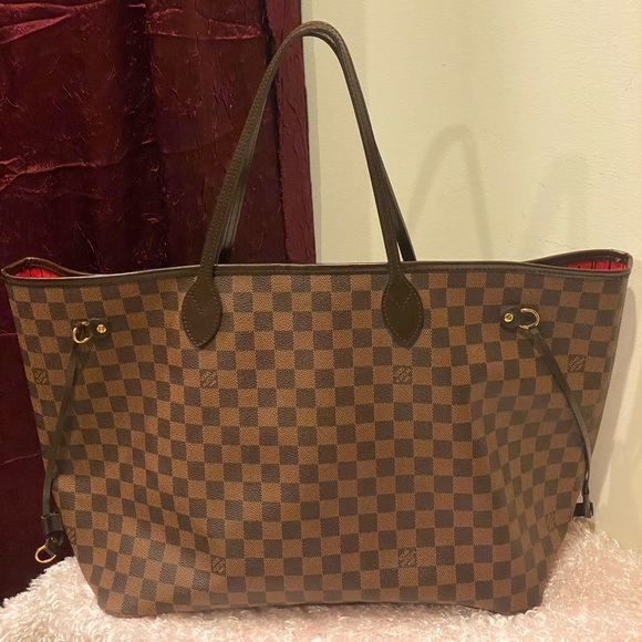 Louis Vuitton Handbags - Brown Checkered Tote Bag